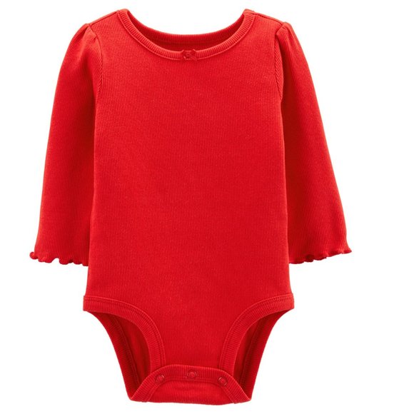 Baby Girls Carter's 2 pc Plaid Flannel Jumper & Bodysuit Outfit Size 3 12 mo NWT - Picture 3 of 6